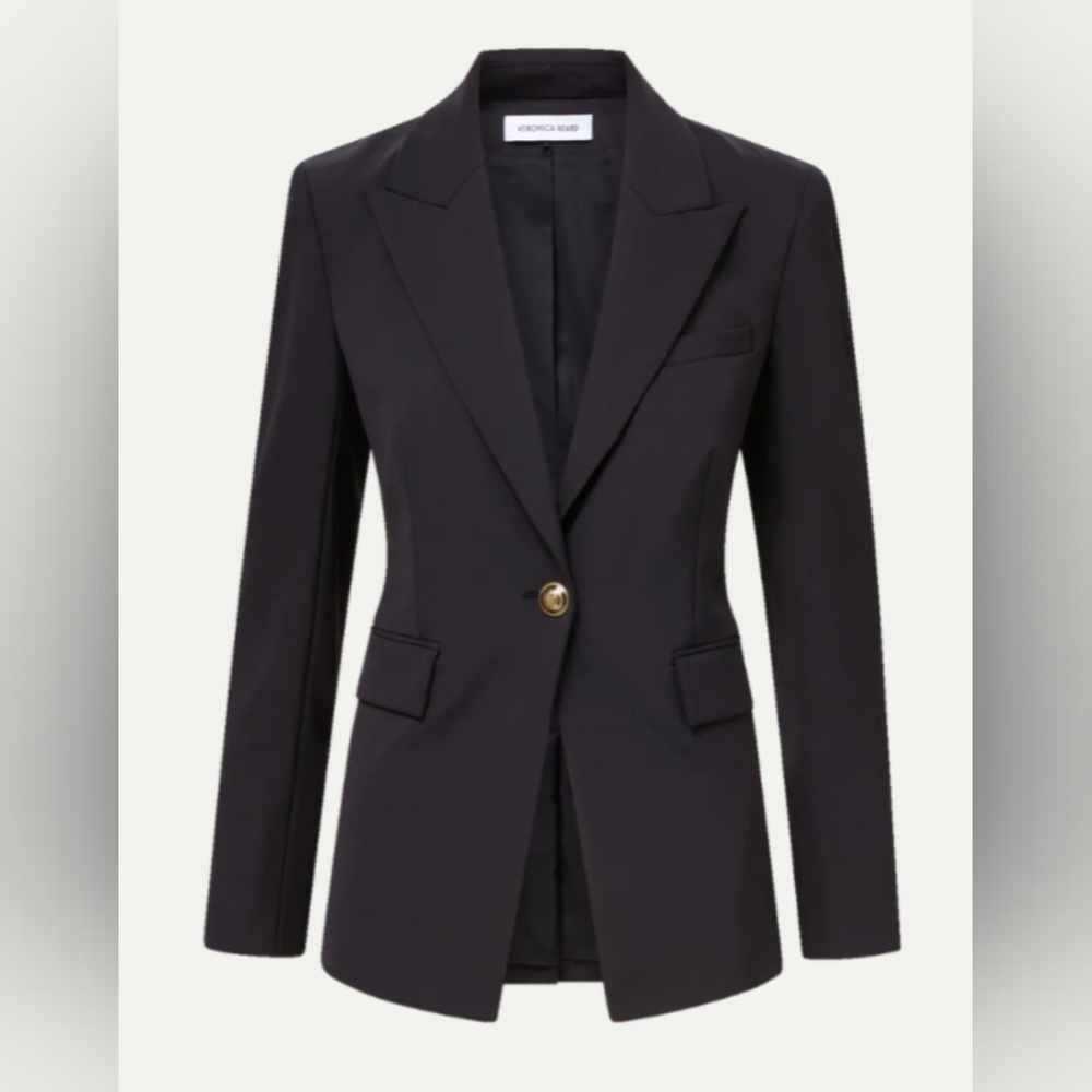 NWT - Veronica Beard Navy Naira Blazer